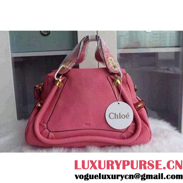 Chloe Paraty Medium/Small Tote Bag in Peach (3b031-041720 )