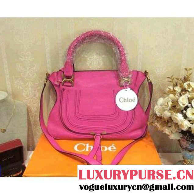 Chloe Marcie Medium Tote Bag in Rose (2b080-041733 )