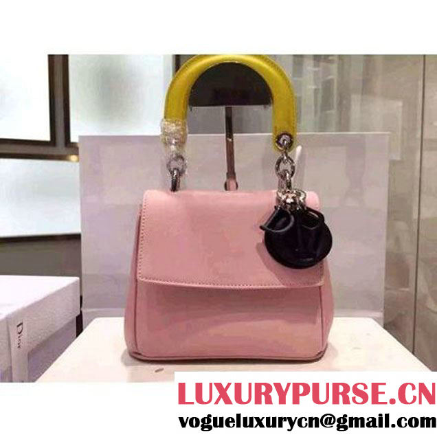 Dior Be Dior Micro Bag Three-Tone Calfskin Pink Fall/Winter 2015 (1A076-070709 )