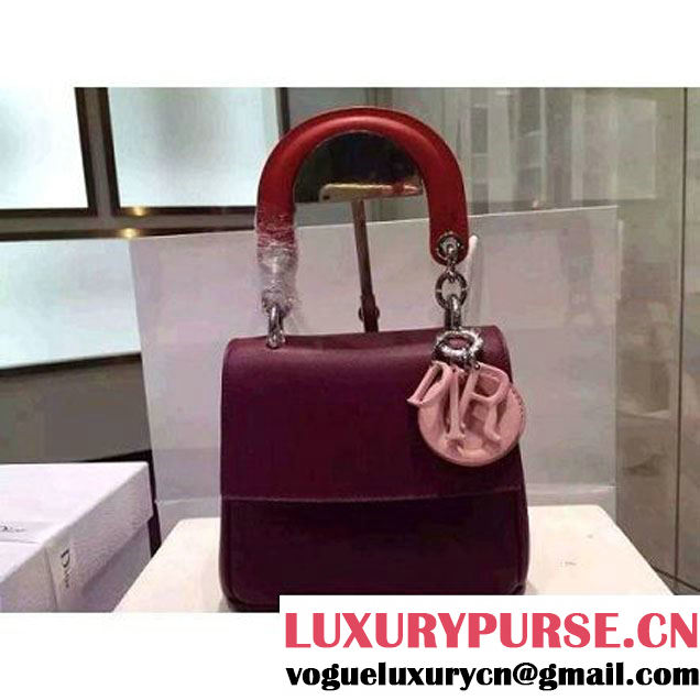 Dior Be Dior Micro Bag Three-Tone Calfskin Fushia Fall/Winter 2015 (1A076-070710 )