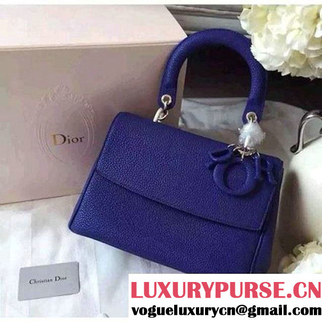 Dior Small Be Dior Bag In Blue Bullcalf Leather (1C065-092218 )