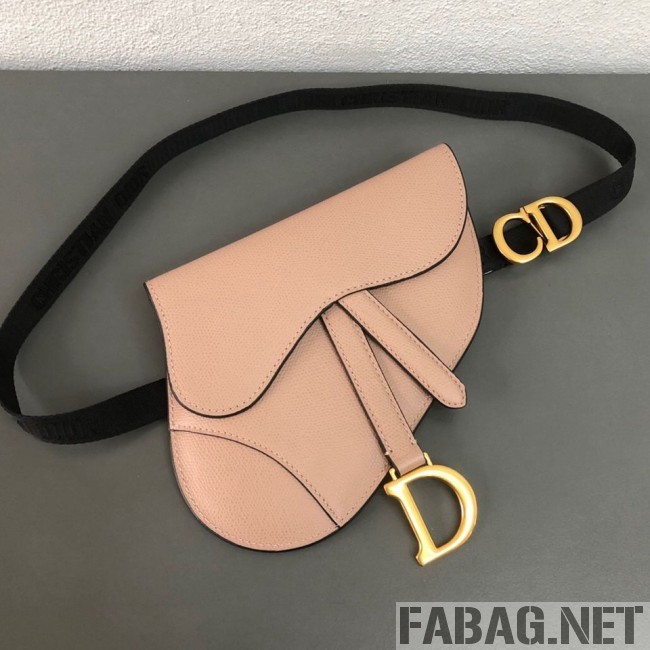 Dior CD Saddle Belt Bag Pink 2019 (WEIP-9031608 )