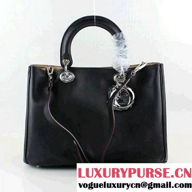 Dior Small Diorissimo Bag Original Calfskin Black