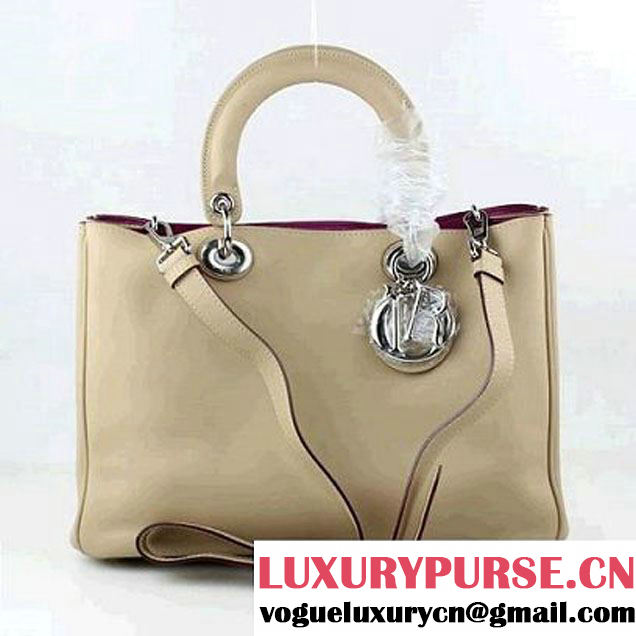 Dior Small Diorissimo Bag Original Calfskin Apricot