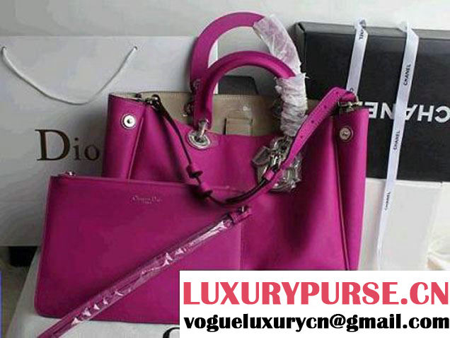 Dior Diorissimo Medium Bag Purple