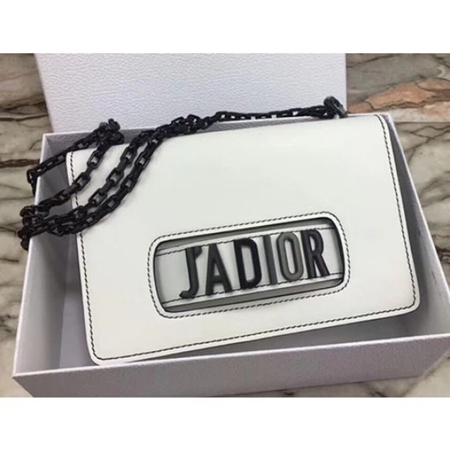 Dior J'Adior Flap Bag White 2018