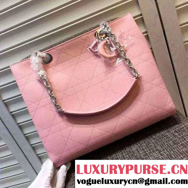 Dior Pink Grained Calfskin Ultradior Bag Spirng 2016 (2B076-6022617 )