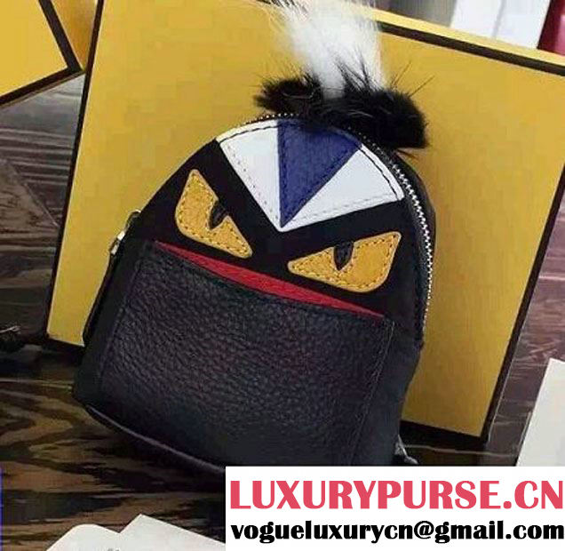 Fendi Moster Backpack Bag Bugs Charm 2015