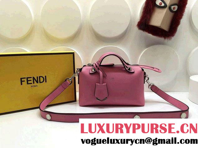 Fendi By The Way Small Boston Bag 8BL124 Pink 2015