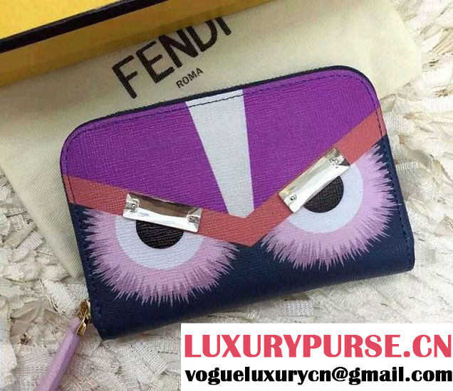 Fendi Crayons Zip-around Wallet 2015