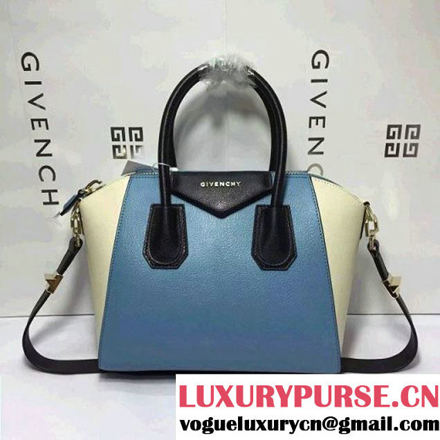 Givenchy Small Antigona Tote Bag in Blue/white (KAIYIN-042205 )