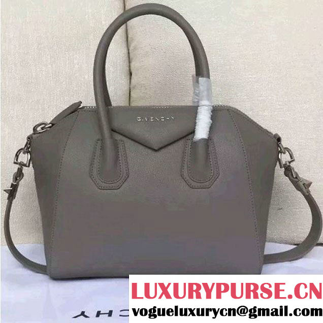 Givenchy Small/Medium Antigona Deer Veins Calfskin Bag in Gray (JX-6071337 )