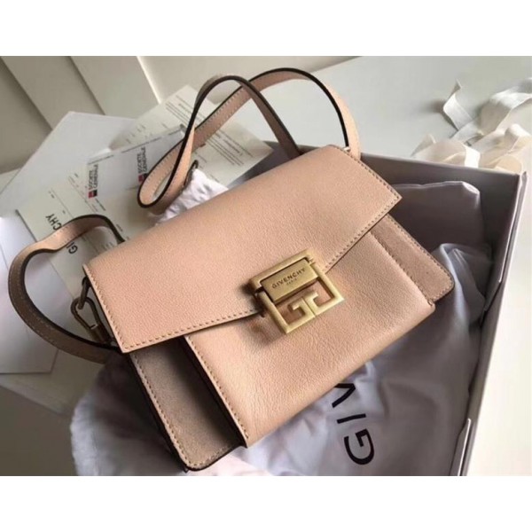 Givenchy GV3 Lambskin Shoulder Bag Nude 2018