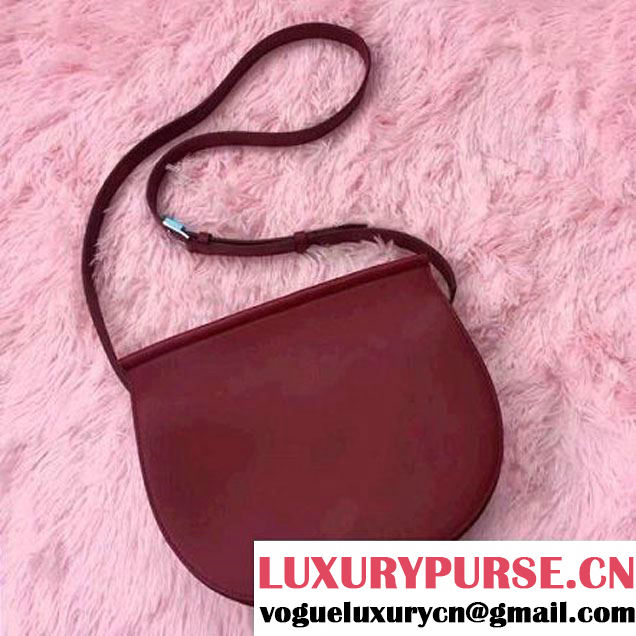 Givenchy Infinity Medium Saddle Bag Burgundy 2017 (YS-7102308 )