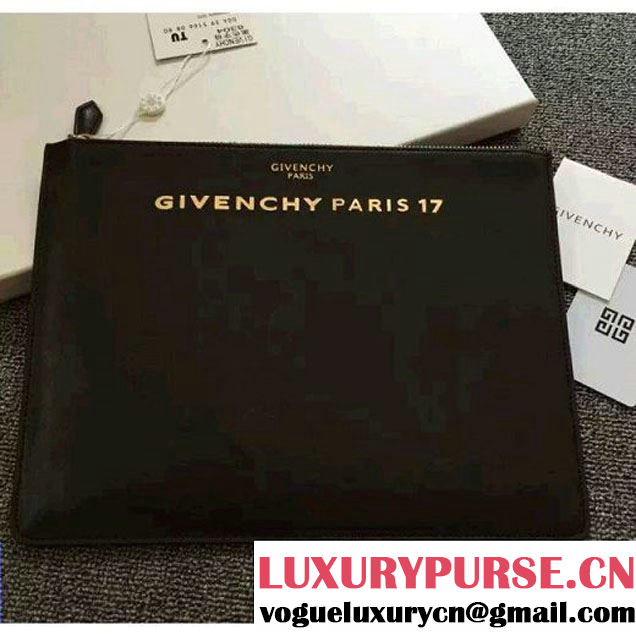 Givenchy Smooth Calfskin Small Antigona Pouch Clutch Bag Paris 17 2016 (YS-6071558 )