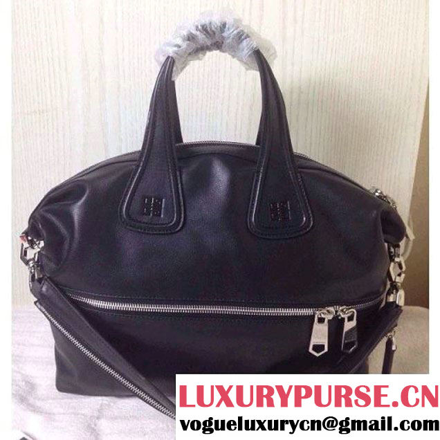 Givenchy Nightingale Soft calfskin Large Bag Black (2B082-288 )