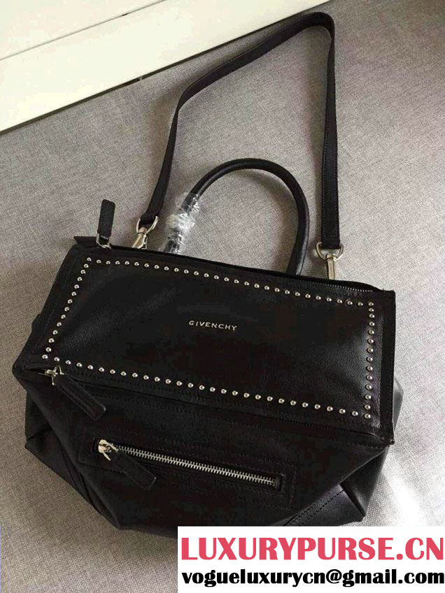 givenchy pandora bag black with studs