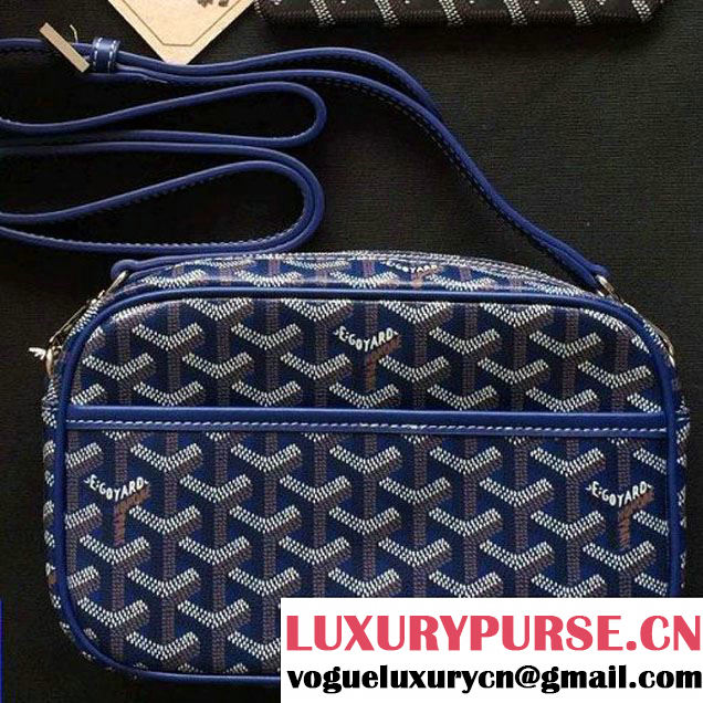 Goyard Camera Case Bag Blue (1A171-6062729 )