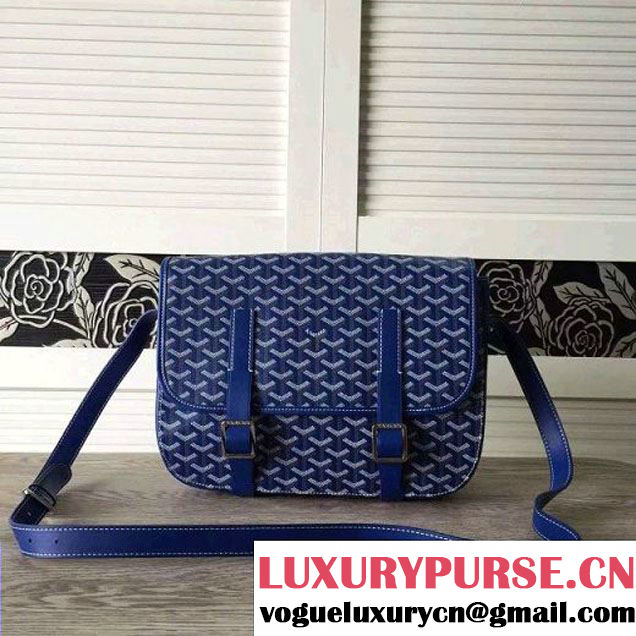 Goyard Small/Large Messenger Shoulder Bag Royal Blue (1A171-010446 )