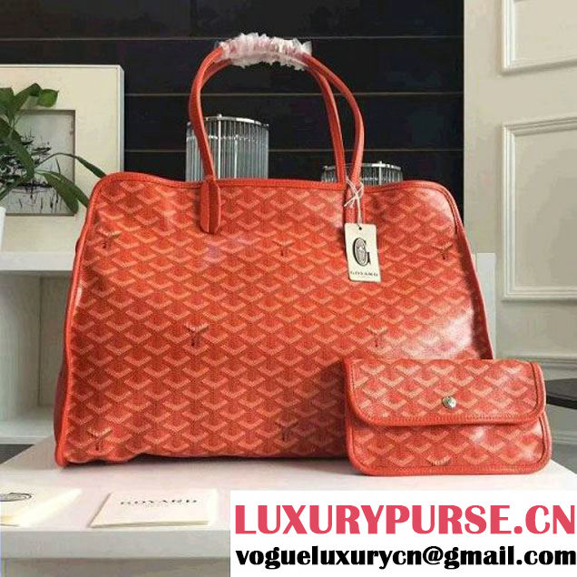 Goyard Sac Hardy Tote Bag PM Orange (1A171-6083042 )