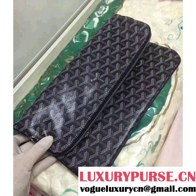 Goyard The Sainte Marie Clutch Deep Blue 2017 (1A171-7062937 )