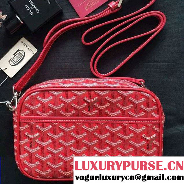 Goyard Camera Case Bag Red (1A171-6062721 )