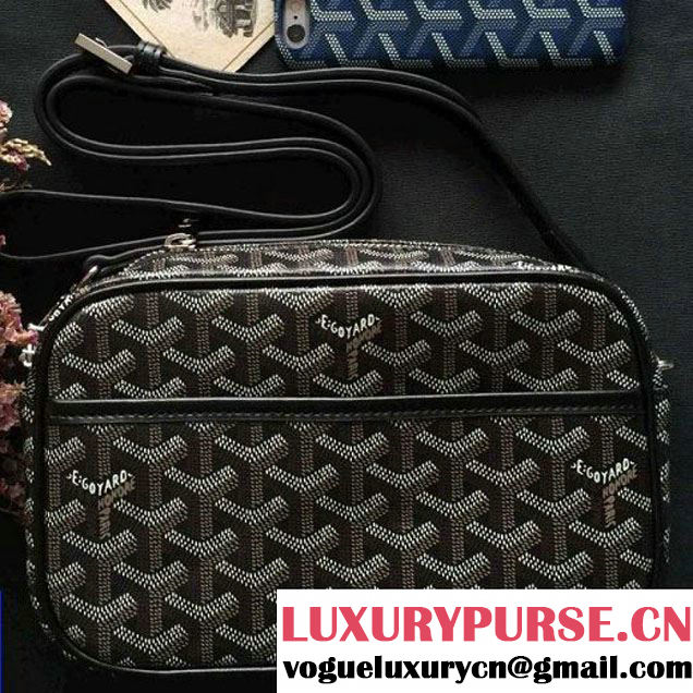 Goyard Camera Case Bag Black (1A171-6062728 )