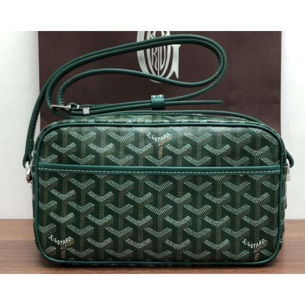 Goyard Camera Case Shoulder Bag Green