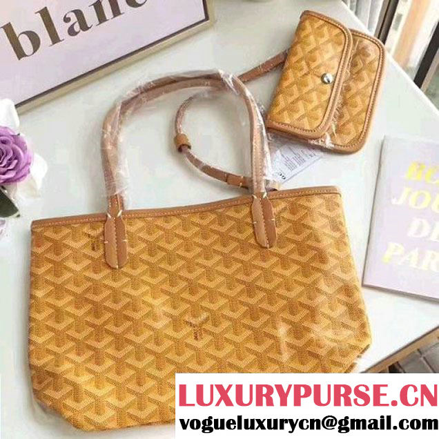 Goyard Mini Saint Louis Bag Yellow (1A171-7103017 )