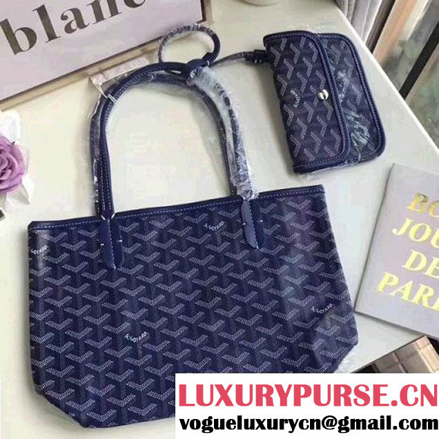 Goyard Mini Saint Louis Bag Blue (1A171-7103015 )