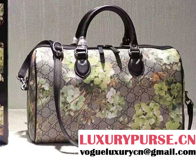 Gucci GG Blooms Top Handle Boston Bag 409527 2016