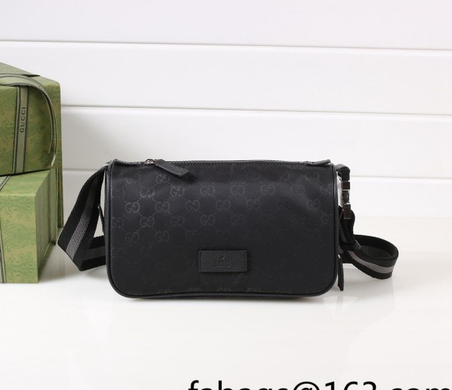 Gucci GG Nylon Small Shoulder bag 449182 Black 2022