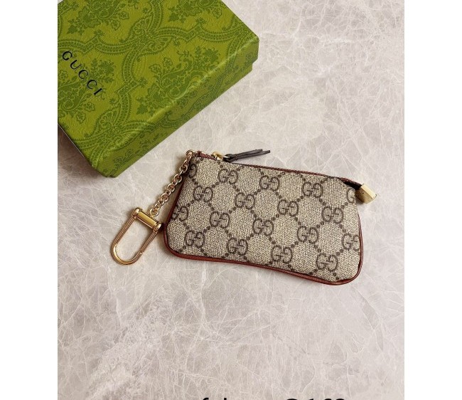 Gucci GG Canvas Key Case 447964 Beige 2022