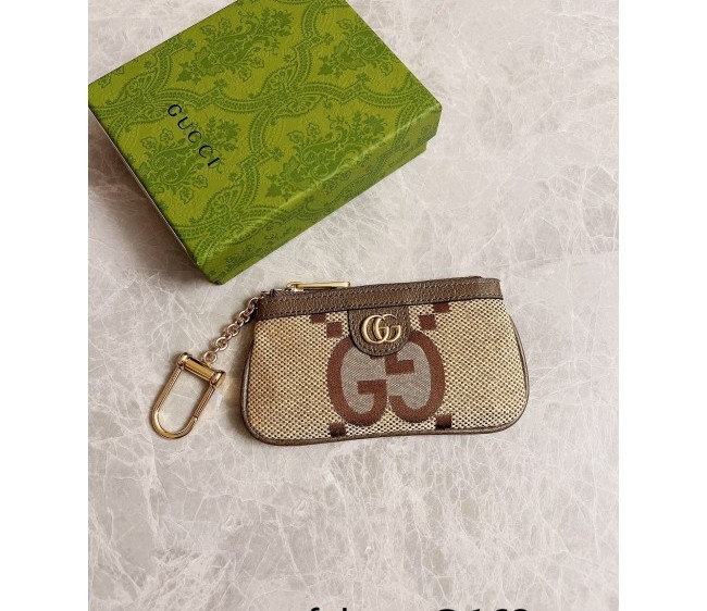 Gucci Ophidia Maxi-GG Canvas Key Case 671722 Camel 2022