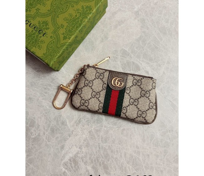 Gucci Ophidia GG Canvas Key Case 671722 Beige 2022