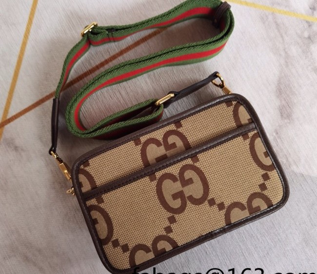 Gucci Jumbo GG Mini Bag 696075 Camel 2022