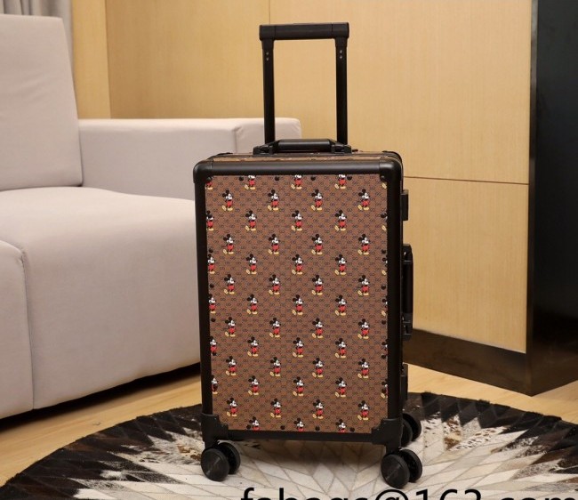 Disney x Gucci Donald Duck GG Travel Luggage 20inches 2022