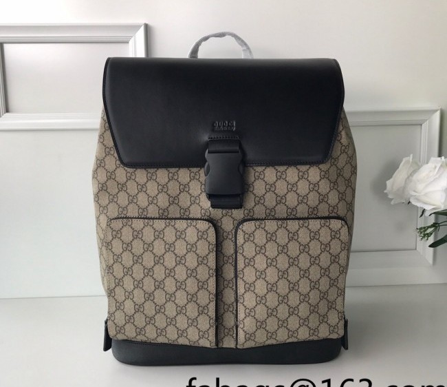 Gucci GG Canvas and Canvas Backpack 406369 2022