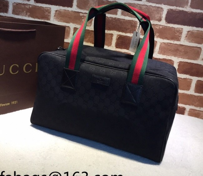 Gucci GG Canvas Duffle Bag 153240 Black 2022