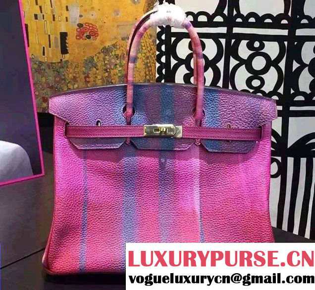 Hermes Birkin 35cm Bag in Original Leather Pleated Skirt 2016