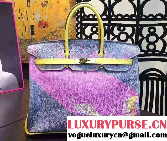 Hermes Birkin 35cm Bag in Original Leather Dark Dazzle 2016