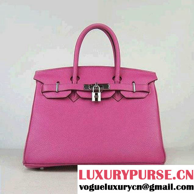 Hermes Birkin 30cm Togo Leather Bag Peachblow 6088