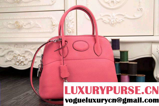 Hermes Bolide Tote Bag in Original Leather Pink