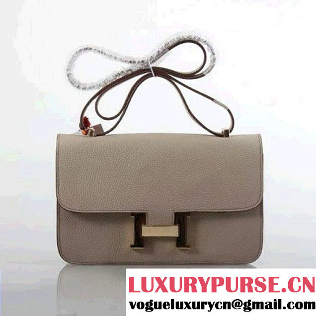 Hermes Constance Bag Light Khaki Togo Leather 1622L Golden