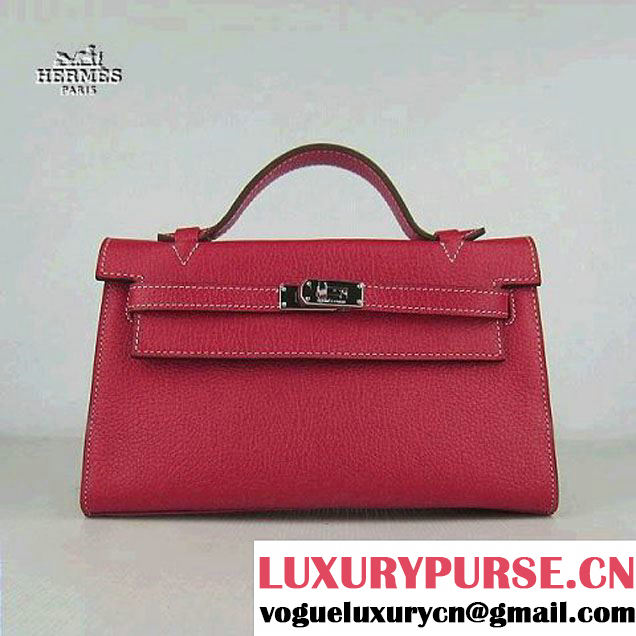 Hermes H008 cattle neck stripe red bags