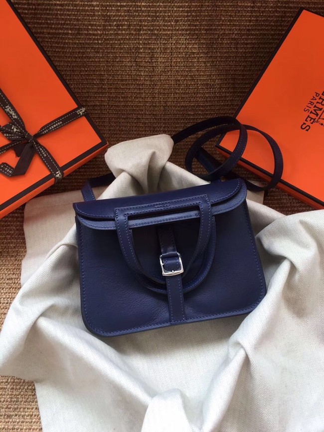 Hermes Original Halzan mini bag H069523 blue