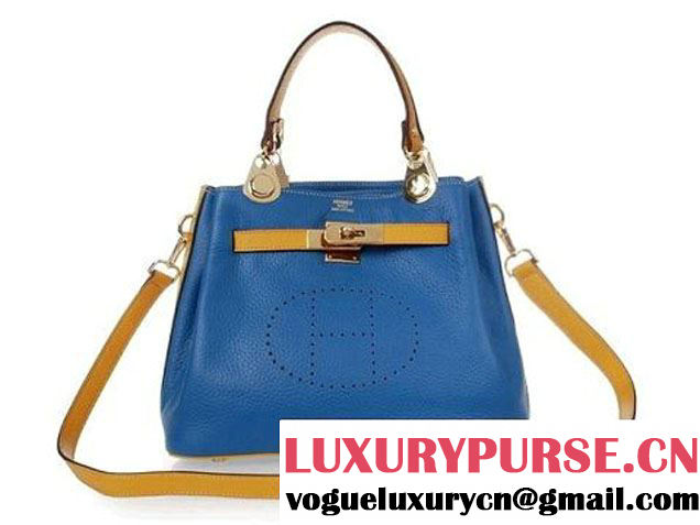 Hermes Mini So Kelly 30CM Bag H2048 Dark Blue