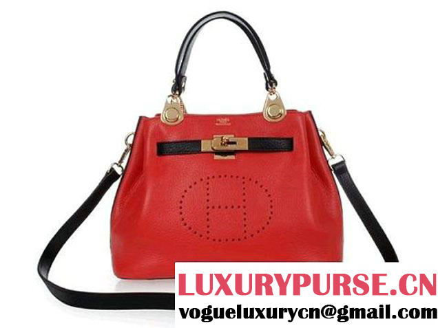 Hermes Mini So Kelly 30CM Bag H2048 Light Red