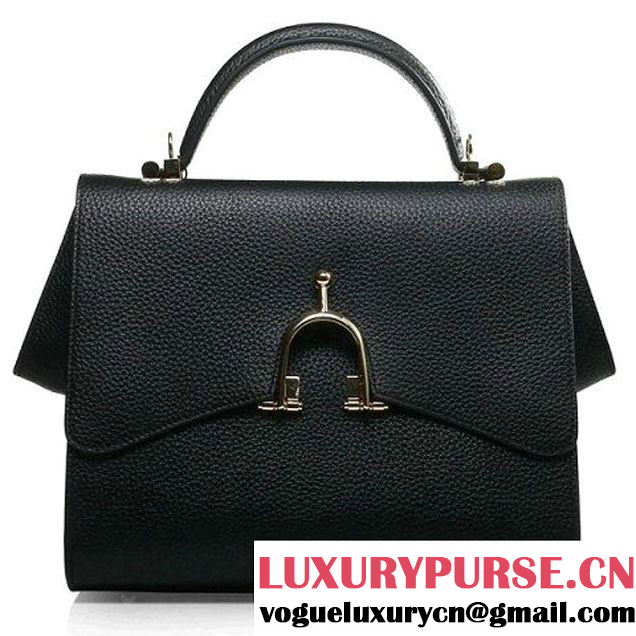 Hermes Stirrup Top Handle Bag H1955 Black - $239.00