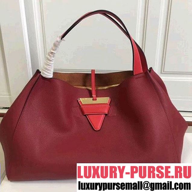 Loewe Barcelona Calfskn Tote Bag Red (Nana-8031010 )